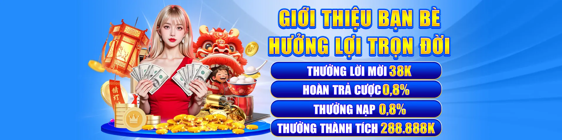 Banner quảng cáo các chương trình khuyến mãi nổ hũ độc quyền tại x88
